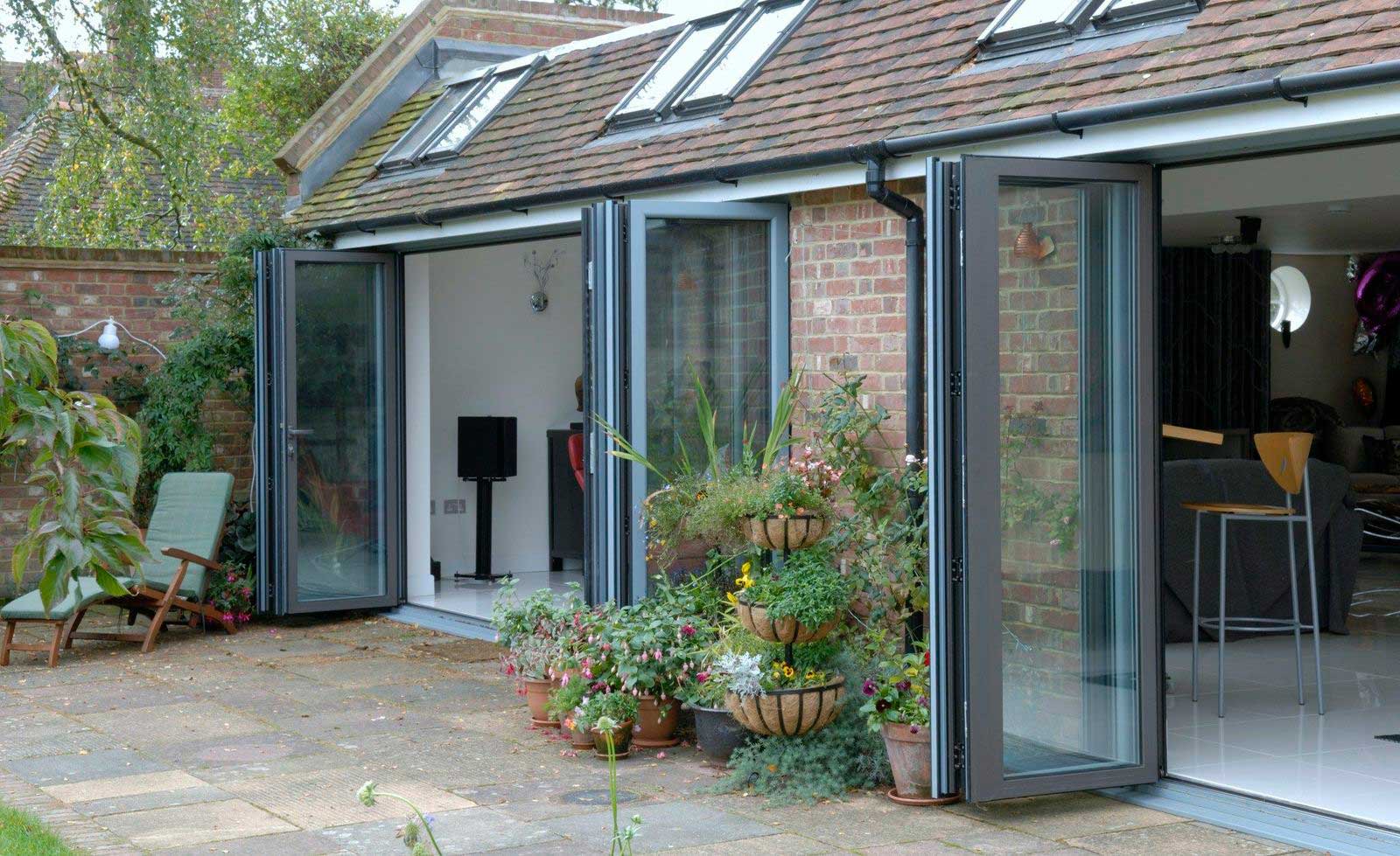 aluminium bifold door quote london 