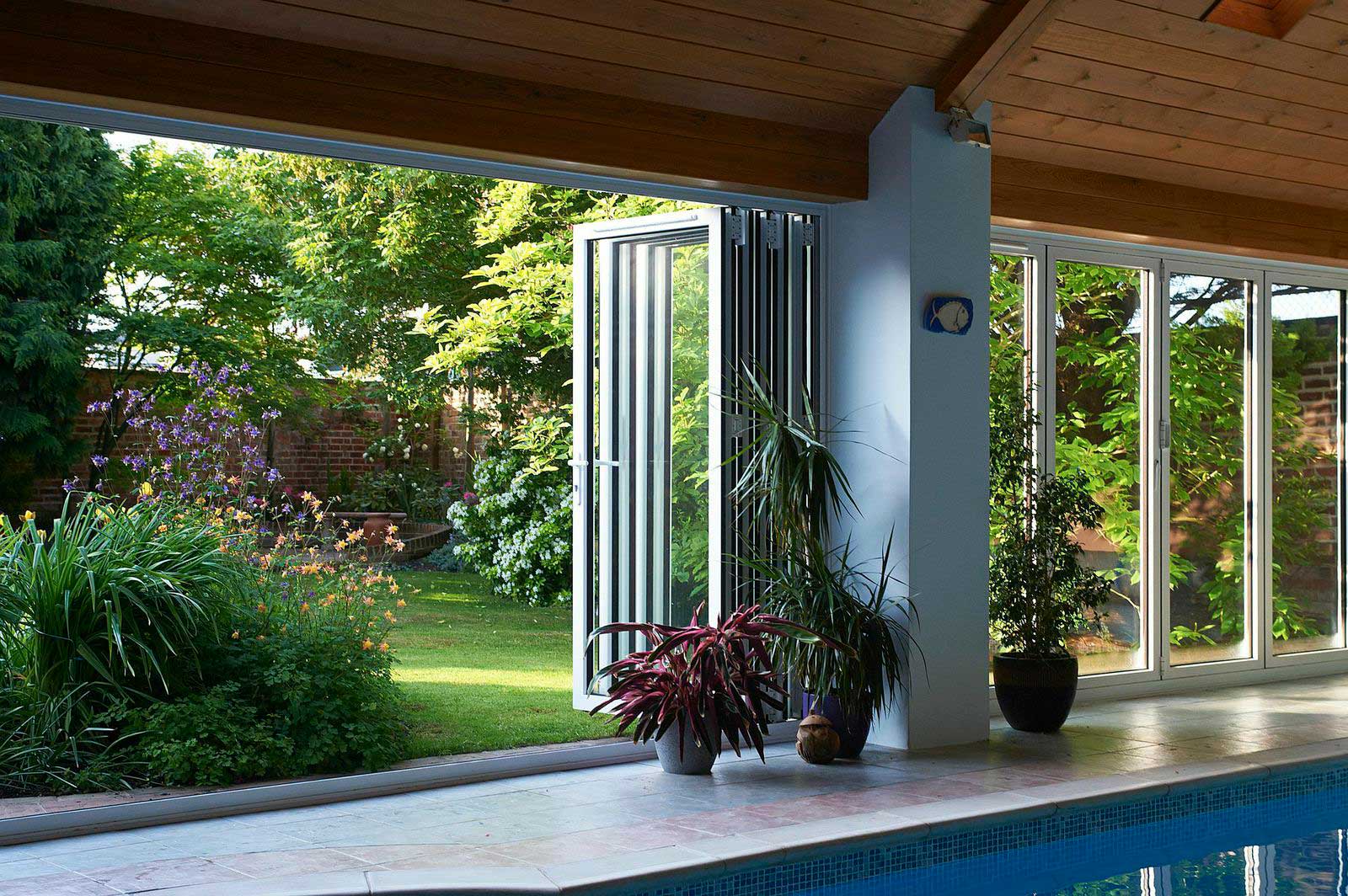 Aluminium bifold doors for Enfield trade 