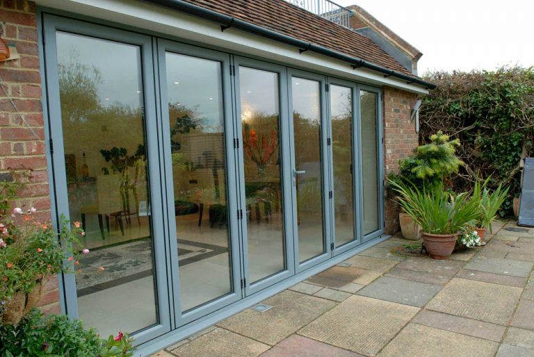Aluminium bi-fold doors Wembley