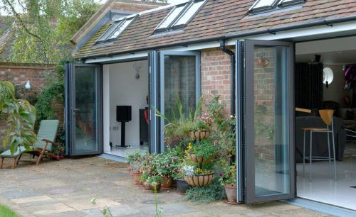 Aluminium bifold doors Cheshunt